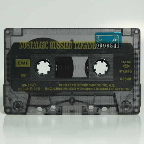 Nostalgic Russian Tzigane cassette used, traditional
