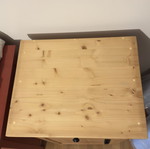 Handmade vertical furniture with drawer and cabinet, like new