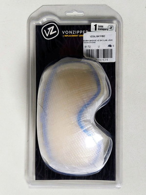 VonZipper Skylab Replacement Lens Yellow Chrome new