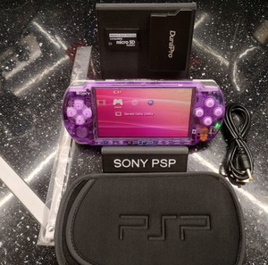 sony psp slim πλήρες πακέτο με παιχνίδια!