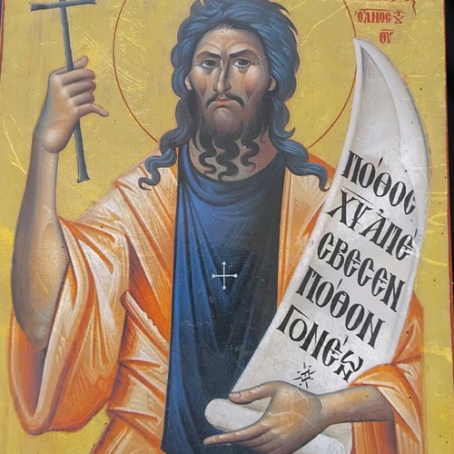 Christian icon Saint Alexios man of God new