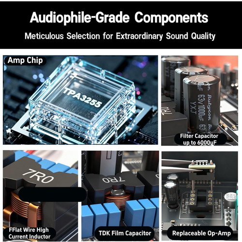 3E Audio A7 Hi-Fi Stereo Class D Amplifier New Generation