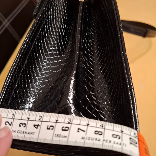 Almada shoulder bag black snake like new