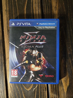 Ninja Gaiden Sigma Plus PS Vita game like new, rare collectible