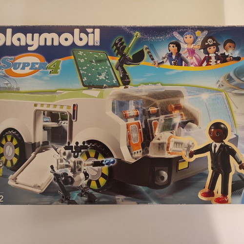 Playmobil Super 4 6692 Chameleon set like new with extra gifts