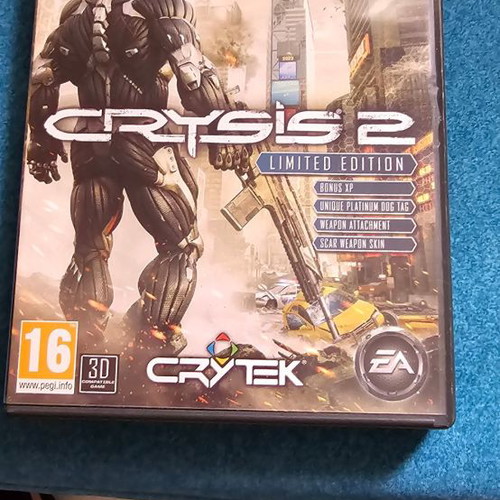 Crysis 2 PC used, physical disc