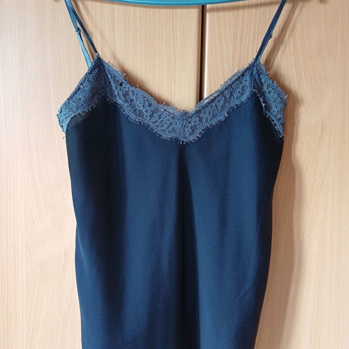 Women's lingerie top blue used, size L