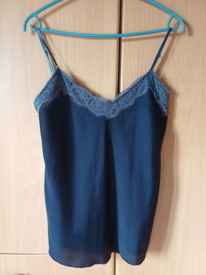 Women's lingerie top blue used, size L