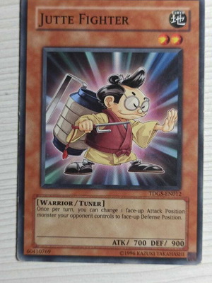 Jutte Fighter TDGS-EN012 Yugioh Αυθεντική κάρτα σε καλή κατάσταση