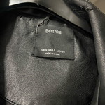 Leather jacket used, black, size S
