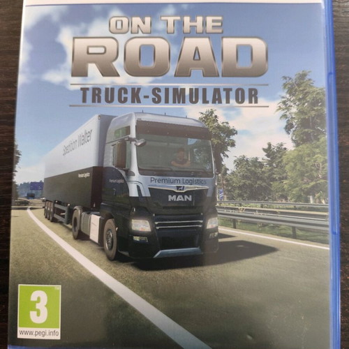On The Road Truck-Simulator game for PlayStation 5 like new