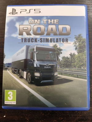 On The Road Truck-Simulator game for PlayStation 5 like new