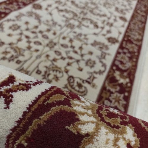 Runner rug new 0.80×5.00 m wool with silk Durkart Carpet