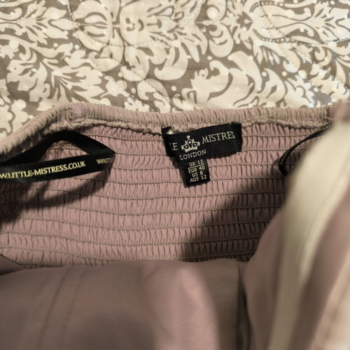 Little Mistress women's maxi formal dress size 40 like new, pink