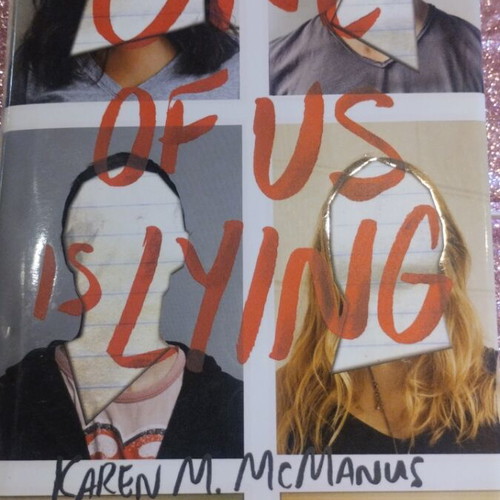 One Of Us Is Lying book like new, English