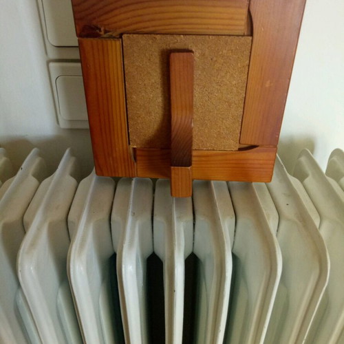 Wooden small photo frame used without glass