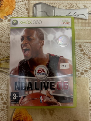 NBA Live 06 Xbox 360 like new