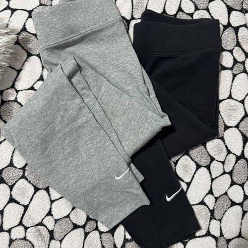 Nike leggings like new, black and grey, sizes XS and S