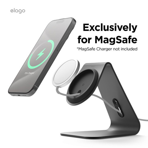 Elago MS4 Charging Stand for MagSafe like new, compatible with iPhone