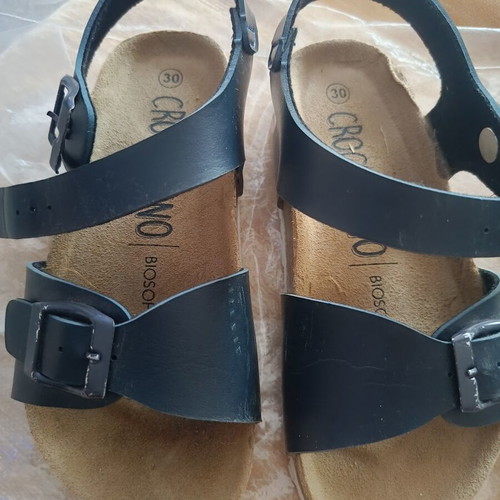 Crocodilino sandals like new, size 30, blue