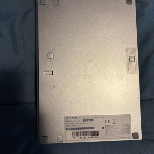 PlayStation 2 (PS2) grey like new, without controller