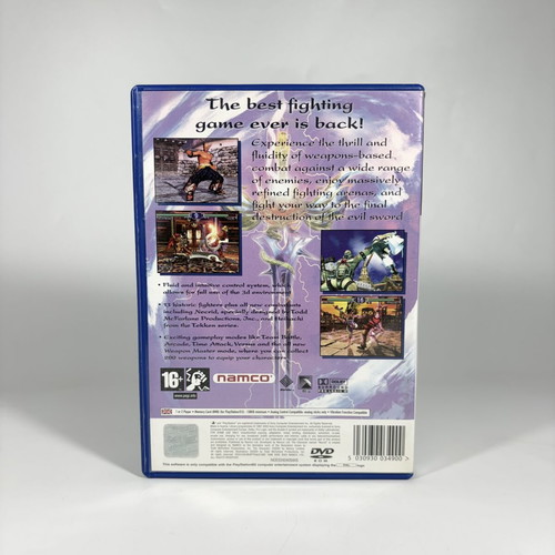 Soulcalibur II PlayStation 2 game used, complete with manual