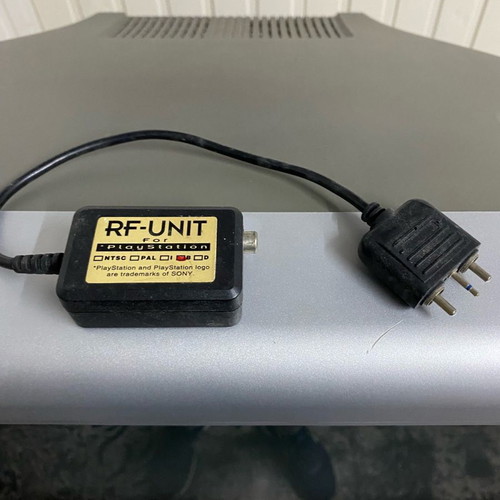 Rf unit Playstation 1 (PSX) unknown functionality