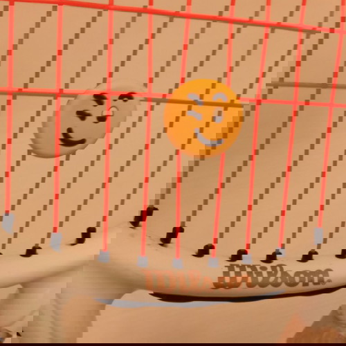 Παιδική ρακέτα τένις Wilson μεταχειρισμένη με θήκη και αξεσουάρ συντονισμού