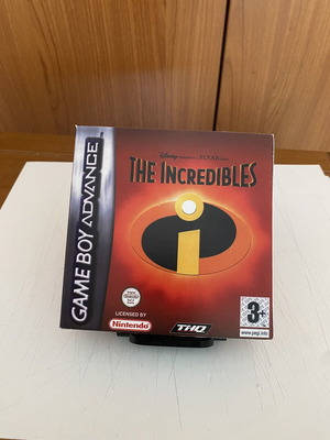 The Incredibles Game Boy Advance reproduction empty box like new