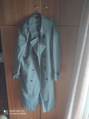 Balascas trench coat size 56 like new