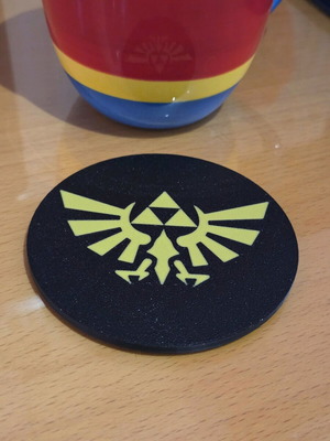 Σουβέρ The Legend of Zelda καινούργιο με 4 αντιολισθητικά grips σιλικόνης