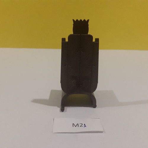 Playmobil Throne M21 like new, dark brown