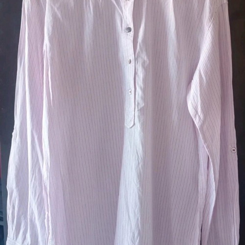 ZARA Striped Long Shirt Size L Like New