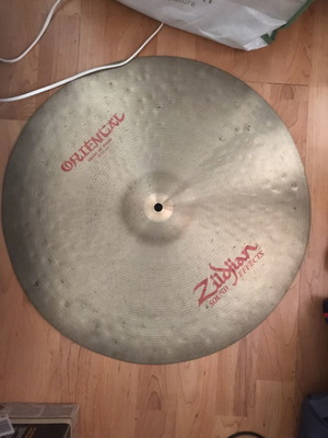 Zildjian Oriental Crash of Doom Cymbal 22-23" like new