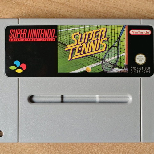Super Tennis SNES used, boxed with instructions
