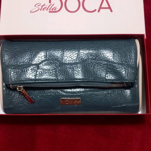 Doca Wallet New Blue With Multiple Compartments