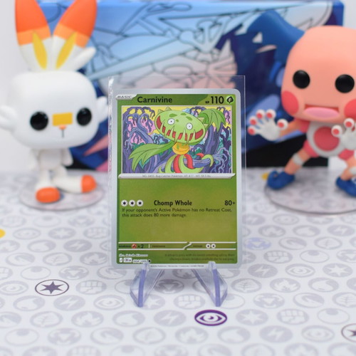 Pokemon Card Carnivine CRI 004 Reverse Holo like new