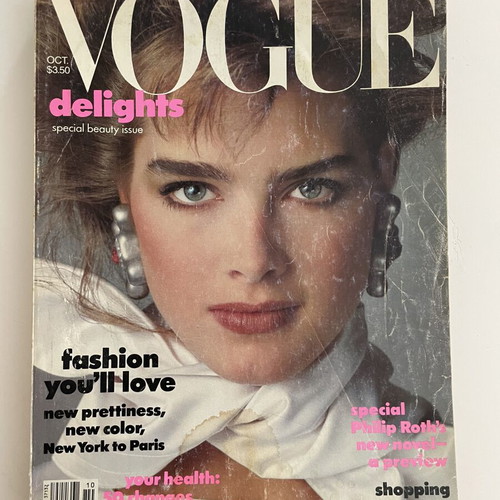 Vogue magazine 1983 used with Brooke Shields cover