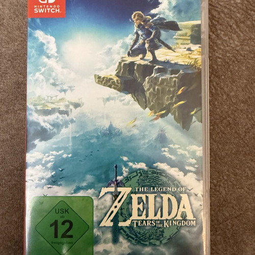 The Legend of Zelda: Tears of the Kingdom Nintendo Switch game like new