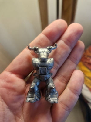 Teratomachos figure used, missing arms