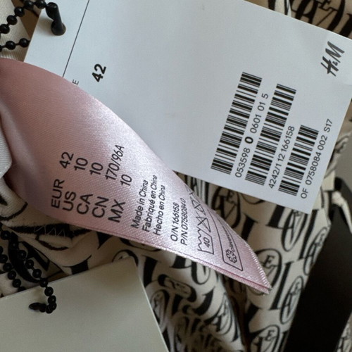 Ολόσωμο μαγιό Love Stories & H&M καινούργιο, μπεζ και καφέ, μέγεθος XL