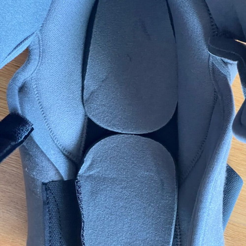 Orthopedic boot with goniometer like new, size L (43-46)
