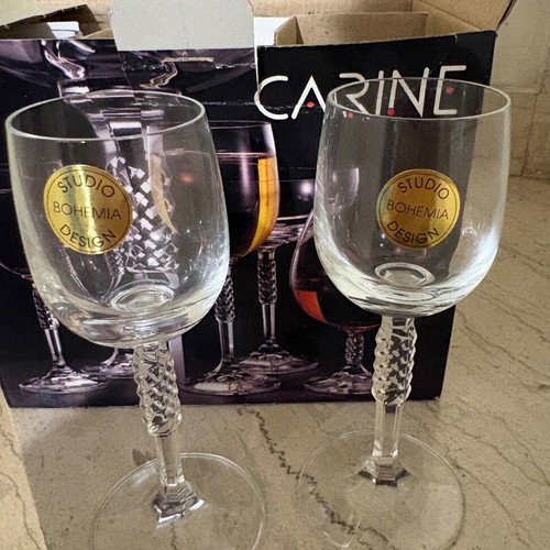 Crystal glasses