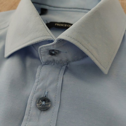 Prince Oliver men's shirt medium slim fit turquoise like new