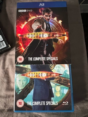 Doctor Who The Complete Specials Blu-Ray Limited Edition rare like new