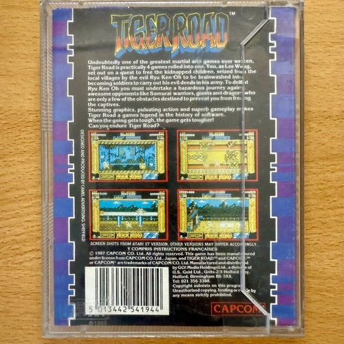 Tiger Road | ZX Spectrum 48/128K, +2