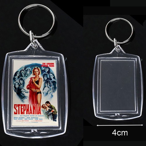 Keychain with Stephania movie poster, new, Greek cinema