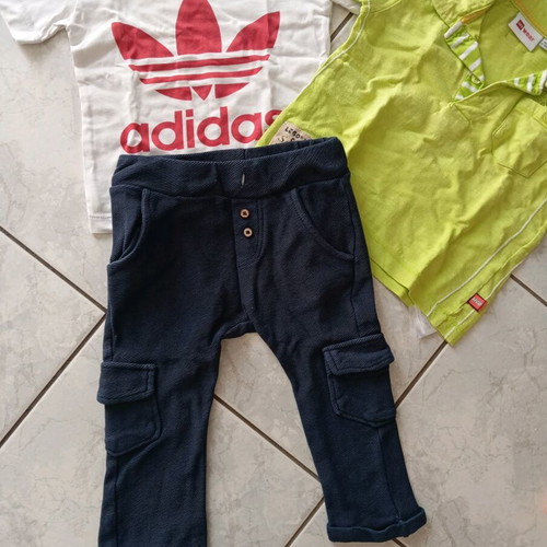 Set of two shirts and pants used for baby 12-18 months
