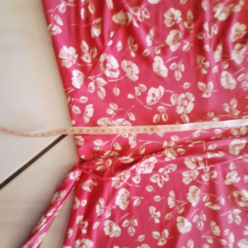 Ralph Lauren sleeveless dress like new, coral pink floral jersey