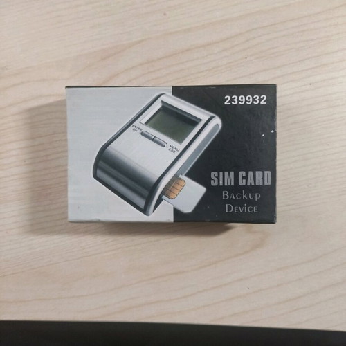 Sim Card Backup Device new with LCD screen
